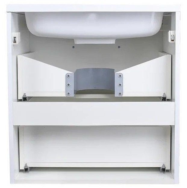 Тумба под раковину Style Line Каре 70 СС-00002269 Люкс Plus подвесная Белый