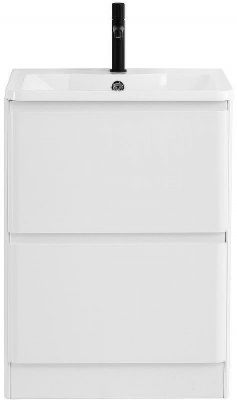 Тумба под раковину BelBagno 60 ALBANO-600-2C-PIA-BL Bianco Lucido