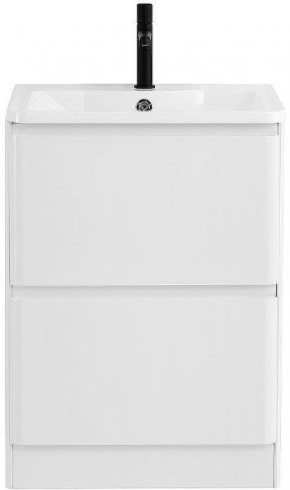 Тумба под раковину BelBagno 60 ALBANO-600-2C-PIA-BL Bianco Lucido
