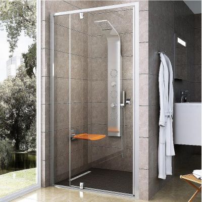 Душевая дверь Ravak Pivot PDOP2-100 03GA0C00Z1 профиль Хром ручка Хром стекло Transparent