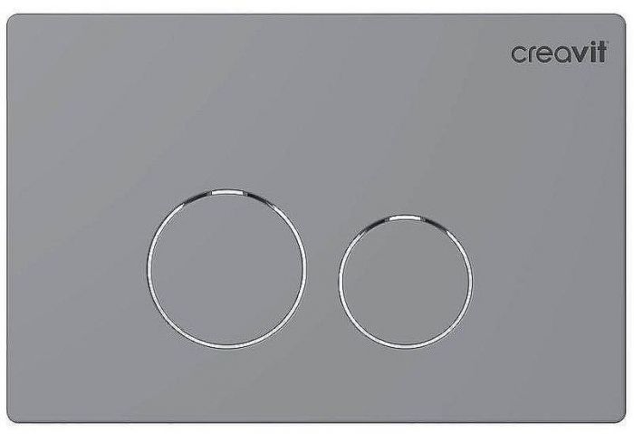 Клавиша смыва Creavit Terra GP9003.00 Хром матовая
