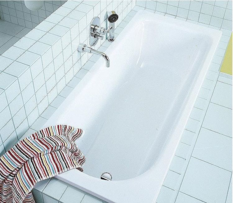 Стальная ванна Kaldewei Eurowa 310 150x70 119612030001 без отверстий под ручки