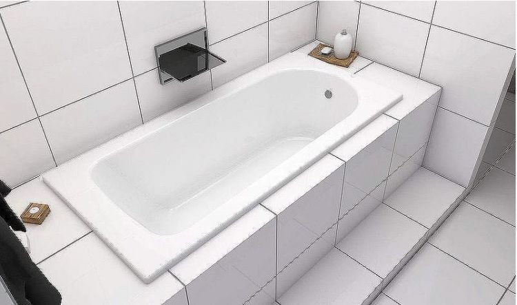 Стальная ванна Kaldewei Eurowa 310 150x70 119612030001 без отверстий под ручки