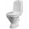 Унитаз компакт Sanita Самарский эконом WC.CC/Samarsky/1-P/WHT.G/S1 с бачком и сиденьем