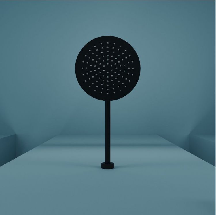 Душевой комплект SANCOS Select встраиваемый для душа, цвет черный матовый, SC3003MB