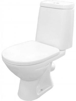 Унитаз компакт Rosa Сканди Люкс 4630055554119 Белый с бачком и сиденьем Микролифт