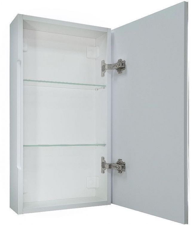 Зеркальный шкаф Континент Allure LED 35 R МВК056 с подсветкой Белый