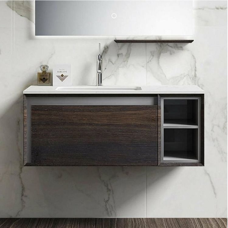 Тумба с раковиной Orans BC-V8102-1000 100 8102000 подвесная Grey Тумба с раковиной Orans BC-V8102-1000 100 8102000 подвесная Grey