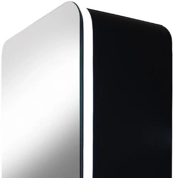 Зеркальный шкаф Континент Eltoro black LED 36 МВК112 с подсветкой Черный