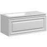 Тумба подвесная SANCOS под раковину Very левая, Bianco 995х445х406, VR100LW