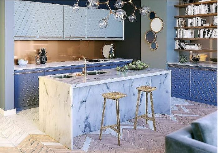 Смеситель для кухни Alveus Slim Monarch Gold new 1134833 Золото