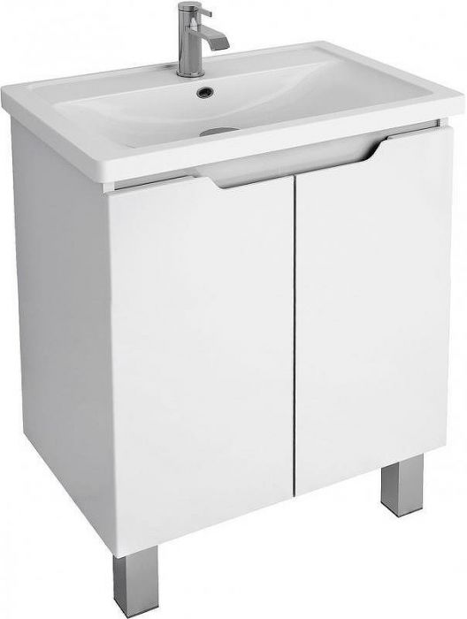 Тумба под раковину Dreja Eco Mini 60 99.1202 подвесная Белая