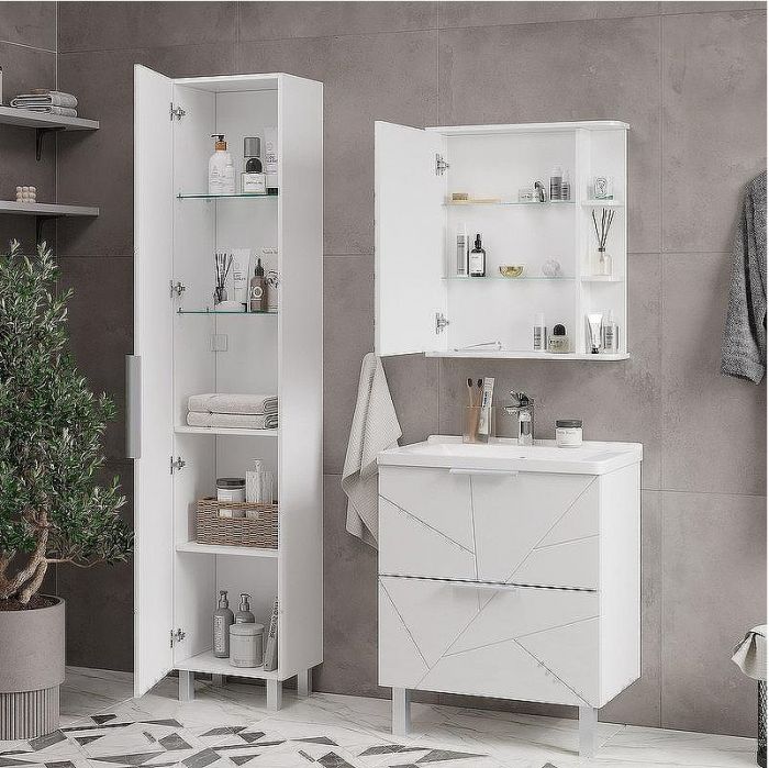 Зеркальный шкаф Volna Twing 60 szTWG60-01 Белый