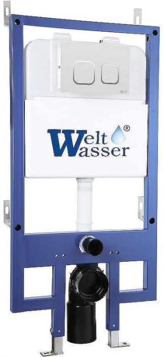 Инсталляция WeltWasser WW Bamberg 545 10000010288 для унитаза без клавиши смыва