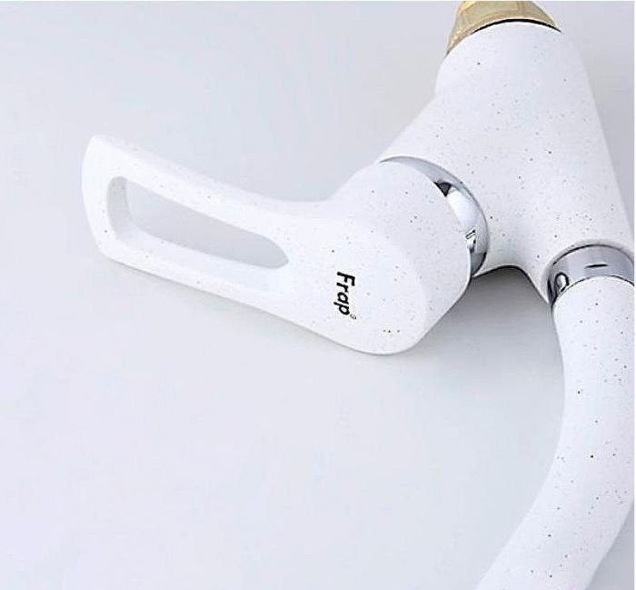 Смеситель для кухни Frap F4166-8 Белый