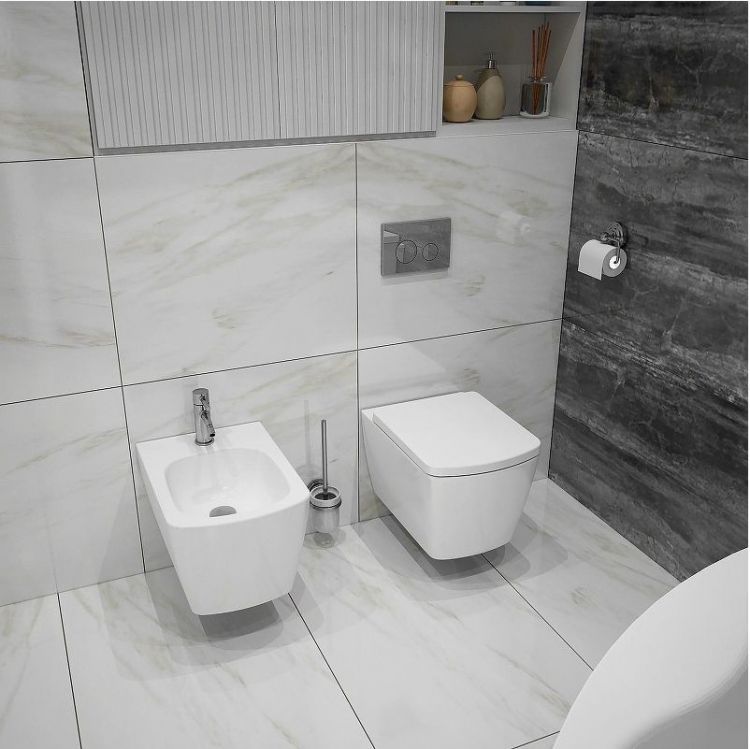 Инсталляция Lavinia Boho RelFix 77020019 для унитаза с клавишей смыва цвет Хром матовый