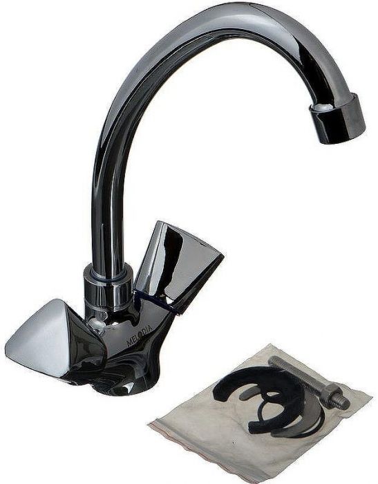 Смеситель для кухни Melodia della vita Dinatro Rus MDV40105R Хром