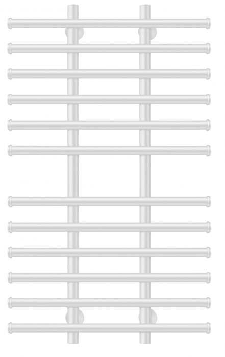 Полотенцесушитель электрический Secado Турин 4 120x20x70 белый матовый