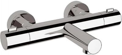 Смеситель для ванны Remer Elegance EQ05 с термостатом Хром