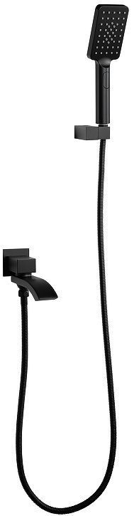 Душевая система FILARETE Waterfall FL1012BL цвет Черный матовый