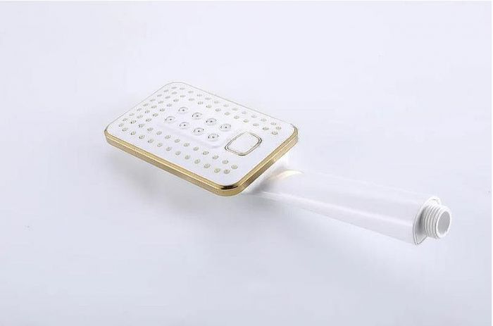 Смеситель для ванны Lemark Mista LM6414WG Золото Белый