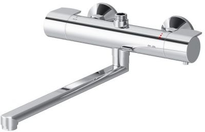 Смеситель для ванны AM.PM X-Joy F85A50900 универсальный с термостатом Хром