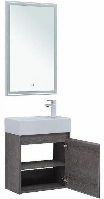 Комплект мебели для ванной Aquanet Nova Lite 50 302529 подвесной Дуб рошелье