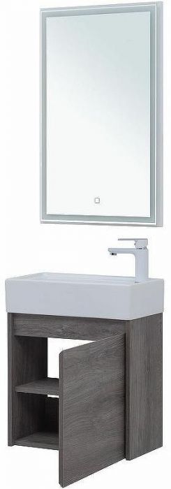 Комплект мебели для ванной Aquanet Nova Lite 50 302529 подвесной Дуб рошелье