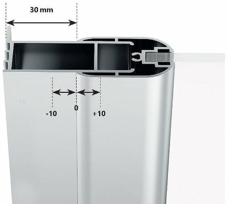 Душевой уголок Ravak Chrome CSKK4 90x90 3Q170U00Z1 профиль Сатин стекло Transparent