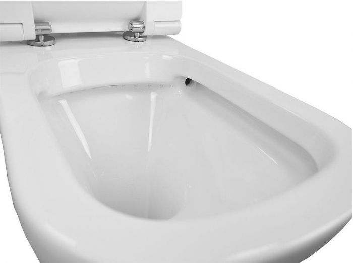 Унитаз моноблок Creo Ceramique One ON0102 цвет Белый с сиденьем Микролифт