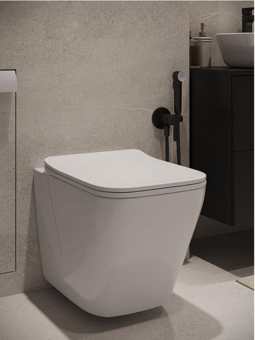 Комплект унитаза с инсталляцией Agger ATI10150+APB100 цвет Белый с сиденьем Микролифт и клавишей смыва цвет Хром