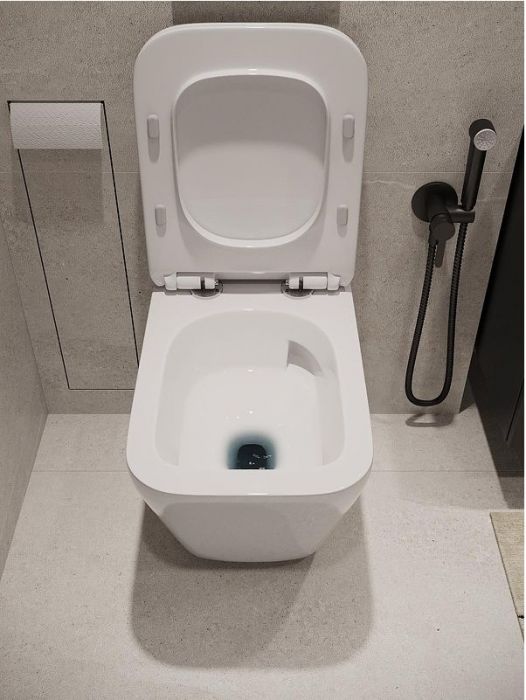 Комплект унитаза с инсталляцией Agger ATI10150+APB100 цвет Белый с сиденьем Микролифт и клавишей смыва цвет Хром