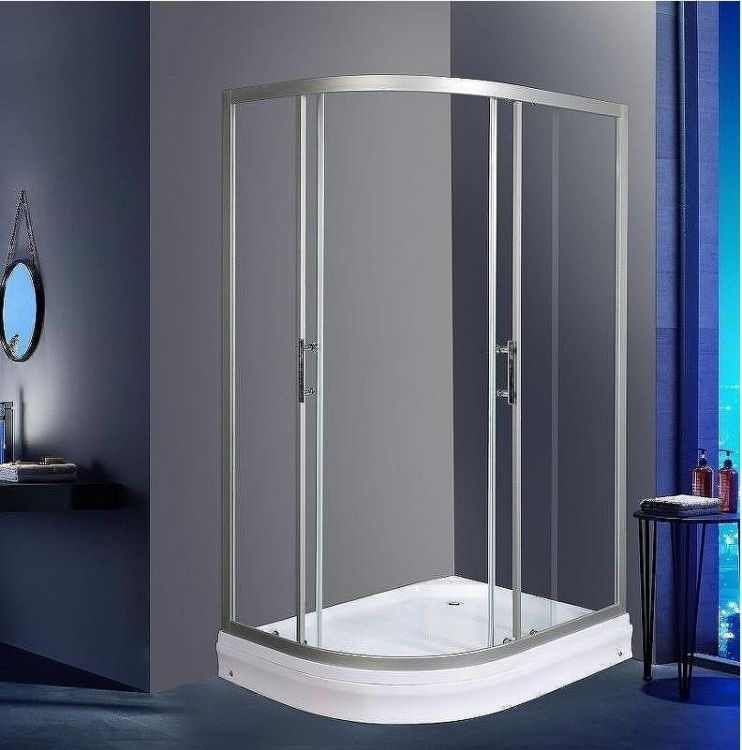 Душевой уголок WeltWasser WW500 С 120х90 R 10000012453 профиль Хром стекло прозрачное