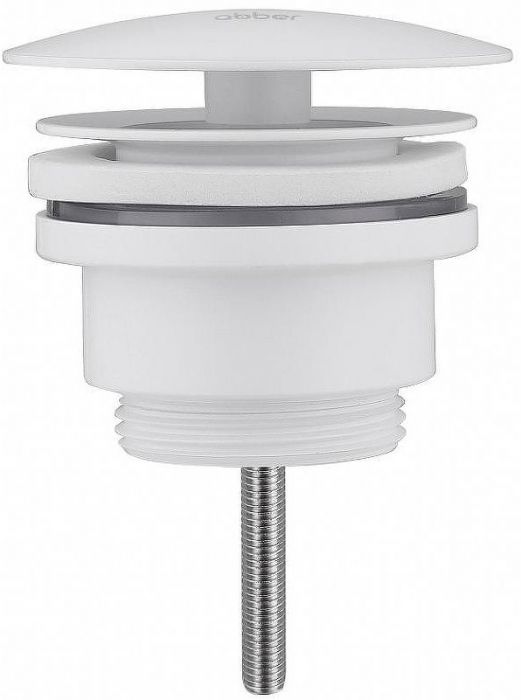 Донный клапан Abber AF0012W Белый