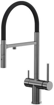 Смеситель для кухни Reflexion Lago RX9901BL цвет Оружейная сталь