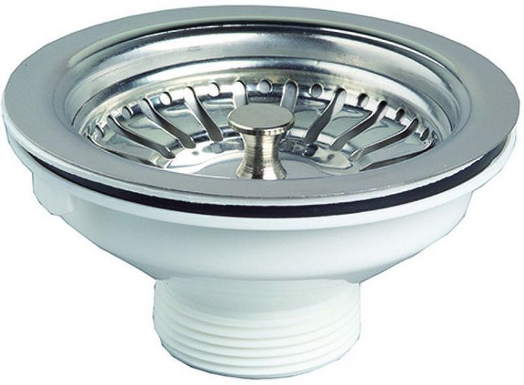 Выпуск для кухонной мойки Wirquin 30717335 Нержавеющая сталь Выпуск для кухонной мойки Wirquin 30717335 Нержавеющая сталь