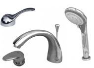 Смеситель RAV Slezak Labe L069.5S, каскадный  для ванны