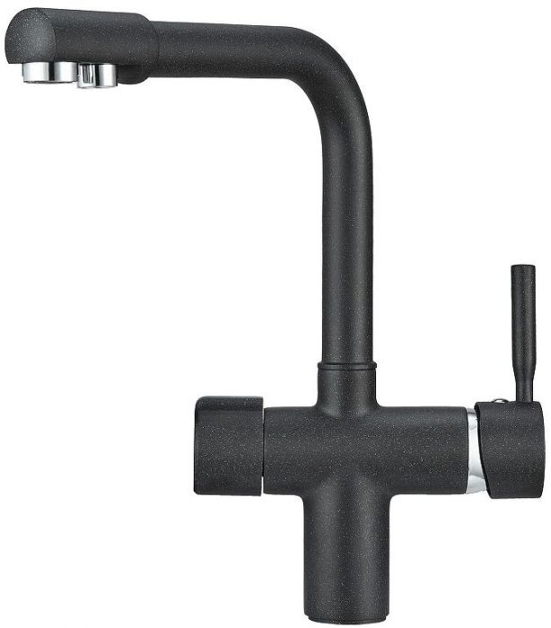 Смеситель для кухни Granula 2088 цвет Черный