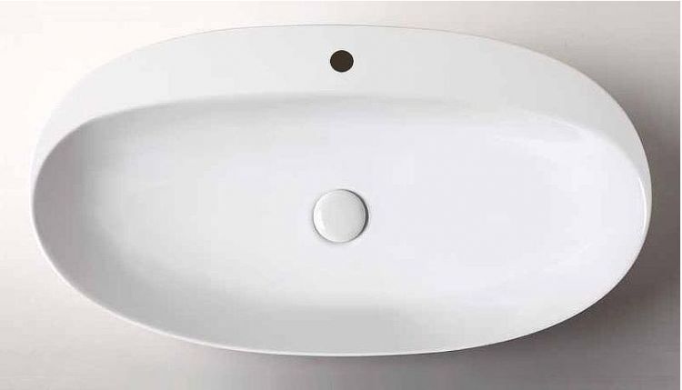 Раковина Azzurra Elegance Circle 70 ELLA070420CMBI/(ECI70M bi)*1 Белая