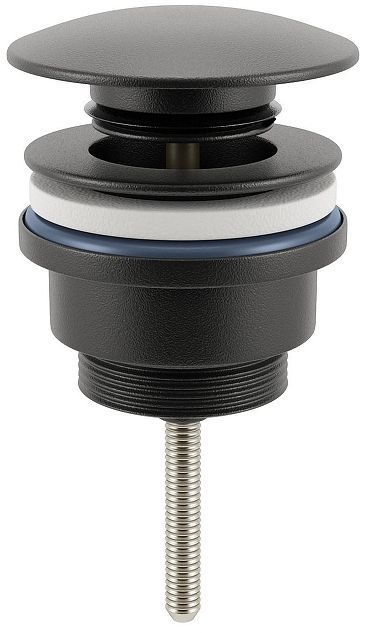 Донный клапан Wellsee Drainage System 182140000 click-clack цвет Черный матовый