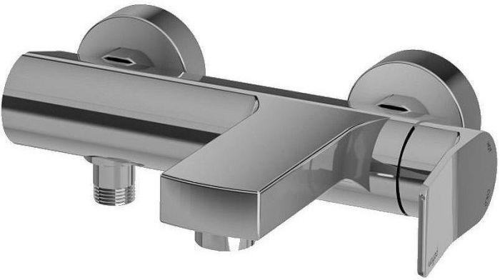 Смеситель для ванны Paffoni Tilt TI022ST цвет Сталь