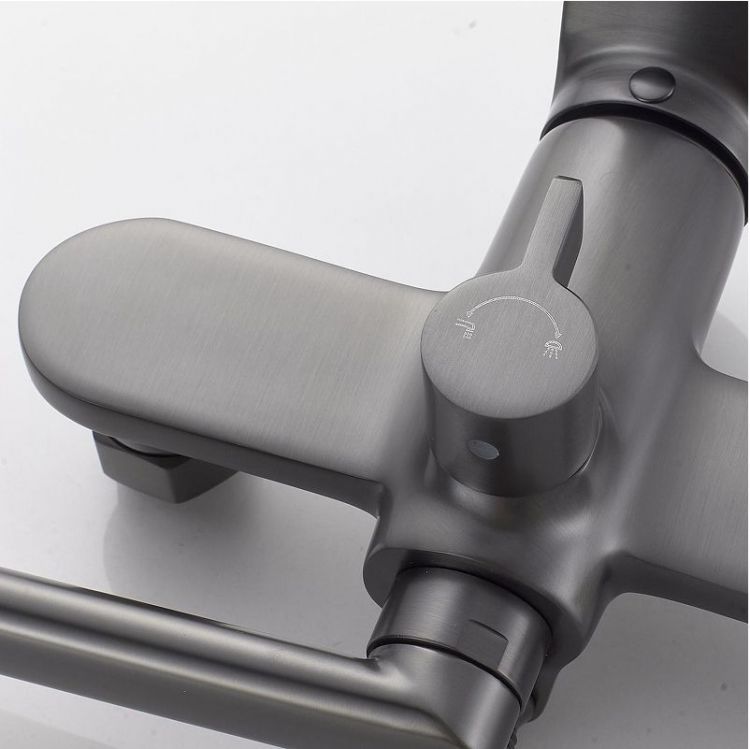 Смеситель для ванны Shevanik S43T S4322T универсальный цвет Оружейная сталь Смеситель для ванны Shevanik S43T S4322T универсальный цвет Оружейная сталь