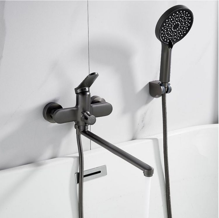 Смеситель для ванны Shevanik S43T S4322T универсальный цвет Оружейная сталь Смеситель для ванны Shevanik S43T S4322T универсальный цвет Оружейная сталь