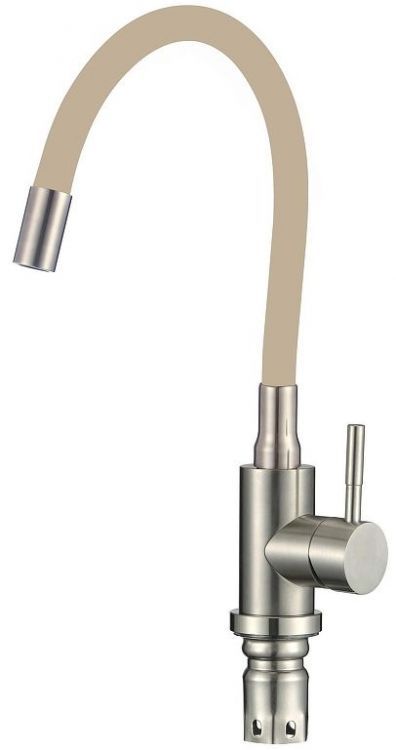 Смеситель для кухни Fmark FS26729-12 цвет Сатин Бежевый Смеситель для кухни Fmark FS26729-12 цвет Сатин Бежевый