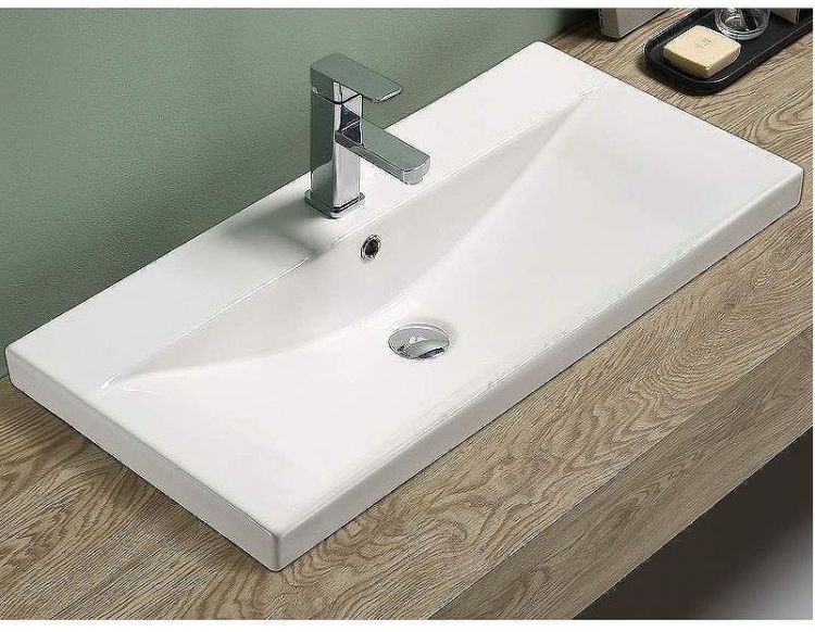 Раковина Velvex 80 9696-80 Белая