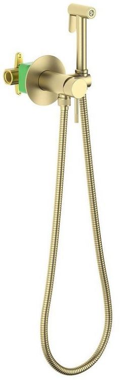 Гигиенический душ со смесителем Timo Saona 2338/17SM цвет Золото матовое