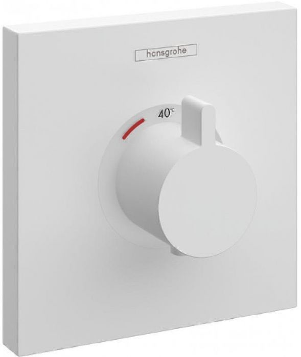 Смеситель для душа Hansgrohe ShowerSelect HighFlow 15760700 с термостатом Белый матовый