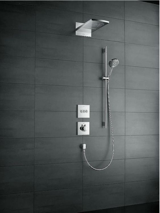 Переключатель потоков Hansgrohe ShowerSelect 15764140 Шлифованная бронза