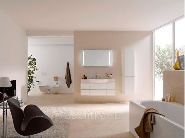 Тумба под раковину Laufen Palace New 120 4.0130.2.075.463.R подвесная Белая матовая