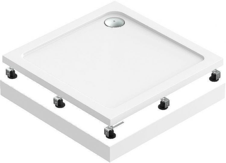 Акриловый поддон для душа Bas Форум 90х90 ПН00050 Белый Акриловый поддон для душа Bas Форум 90х90 ПН00050 Белый